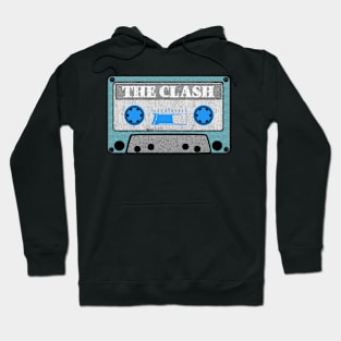 the clash blue cassette Hoodie